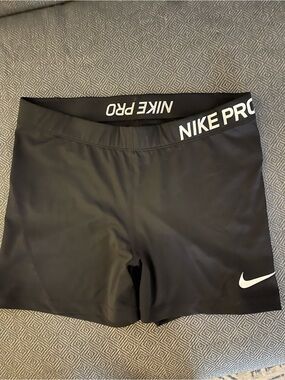 Women's Nike Black Compression Shorts